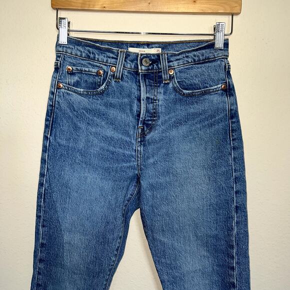 Levi's Wedgie Jeans Sz 25 - Picture 3 of 11